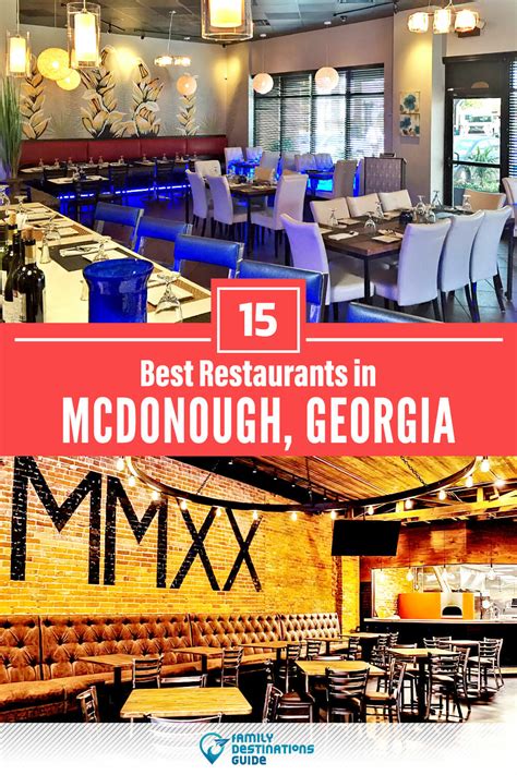 Restaurants in mcdonough. Things To Know About Restaurants in mcdonough. 